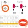 AOPANDA Pneumatic Tubing Pipe 12 OD Orange Air Compressor PU Line Hose Tube for Water Fluid Transfer 5 Meter 164ft