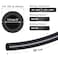 LokoCar Nylon Air Line 50ft 14 OD Pneumatic Nylon Tube DOT Approved SAE J844 Airline For Air Brake Tubing or Fluid Transfer Black