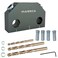 Massca Dowel Jig X Kit Set With 3 Drill Guide Bushings For Easy Doweling Angled Joints Excellent for woodworking fine joinery