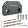 Massca Dowel Jig X Kit Set With 3 Drill Guide Bushings For Easy Doweling Angled Joints Excellent for woodworking fine joinery