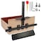 Lonfu Cabinet Hardware Jig for Handles Adjustable Template with Convenient and Precise Installation for Door and Drawer KnobsPullsTool Accessories Jig of Aluminum Alloy