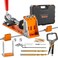 VEVOR 34 Pcs Pocket Hole Jig Kit Adjustable Versatile Pocket Hole Jig with Toolbox11 Cclamp Fixture Step Drills Wrenches Drill Stop Rings Square Drive BitsGifts for Him