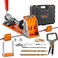 VEVOR 34 Pcs Pocket Hole Jig Kit Adjustable Versatile Pocket Hole Jig with Toolbox11 Cclamp Fixture Step Drills Wrenches Drill Stop Rings Square Drive BitsGifts for Him
