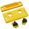 Magswitch Woodworking Tools Starter Kit and Accessories with Featherboard Mounting Push Block and Welding Magnetic Base Clamp Holder for Table Saw Jig Router Table Jointer and Band Saw Yellow