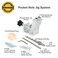 VINWOX 31 PCS Pocket Hole Jig Adjustable Woodworking Tools with Step Drill Bit and Robertson Screws Bit bezels for a Portable Unit or Mount to Bench