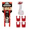 StealthMounts Tool Holder Compatible with Milwaukee M18 4 Pack Red StealthMounts Locking Tool Mounts Made in The UK