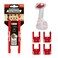 StealthMounts Tool Holder Compatible with Milwaukee M18 4 Pack Red StealthMounts Locking Tool Mounts Made in The UK