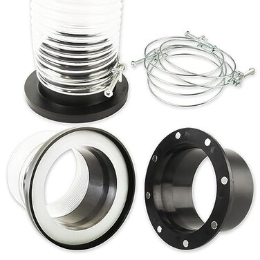 O'SKOOL OSKOOL 4 Magnetic Dust Collection Fittings Kit Quick Connect Hose Port and Connectors for Woodworking Dust Collection Systems DC06