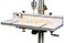 WEN DPA2412T 24 in x 12 in Drill Press Table with an Adjustable Fence and Stop Block
