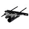 DEWALT Universal Router Edge Guide with Dust Collection Fine Adjustment Vacuum Adaptor DW6913