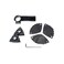 Fein Dust Extraction Set for MultiMaster Tools Includes Rotatable Suction Hose 2 Perforated Sanding Pads and 15 Assorted Sanding Sheets 92602102000