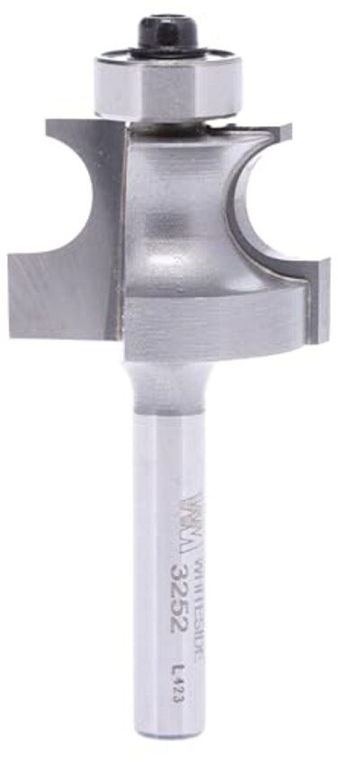 Whiteside Router Bits 3252 Edge Beading Bit with 116Inch Large Diameter and 34Inch Cutting Length