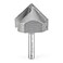 Amana Tool 45751 Carbide Tipped VGroove 90 Deg x 114 Dia x 1516 x 14 Shank