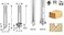 Amana Tool 56123 Carbide Tipped Point Cutting Roundover Router Bit Rounding 14 R x 12 D x 12 x 14 Shank x 2 Inch Long