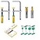 MICROJIG Matchfit DVC1177K2MB050025ST Dovetail Clamp Pro 12 Shank With 14 Straight Relief Router Bit Upshear 12 Shank Bundle