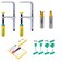 MICROJIG Matchfit DVC1177K2MB050025ST Dovetail Clamp Pro 12 Shank With 14 Straight Relief Router Bit Upshear 12 Shank Bundle