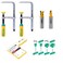 MICROJIG Matchfit DVC1177K2MB050025ST Dovetail Clamp Pro 12 Shank With 14 Straight Relief Router Bit Upshear 12 Shank Bundle