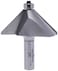 Whiteside Router Bits 2310 Chamfer Bit with 45Degree 112Inch Cutting Length