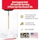 Amana Tool CNC Router Bits for 2D3D Carving Flat Bottom ZrN Coated 46299 010 Deg Angle x 18 Dia x 112 x 18 Shank x 3 Inch Long x 3 Flute