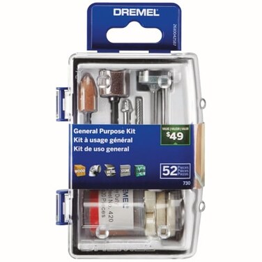 Dremel 73001 52Piece General Purpose Accessory Micro Kit