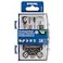Dremel EZ72701 EZ Lock Sanding Grinding Rotary Tool Accessories Kit 18Piece Assorted Set Perfect for Detail Sanding and Sharpening