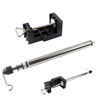 DUPOCHU Rotary Tool Round Grinder Telescopic Heavy Duty Hanging Stand Holder Rotary Tool Hold Hanger Stand Clamp Flex Shaft Hanger Stand Tool for Dremel Foredom and Other Rotary Tools