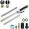 Raddile Hydro Jet High Pressure Power Washerhigh pressure cleaning tool Extra Long Extendable WandFlexible Water Hose Universal NozzleGutter Patio Car Pet Window Cleaning tool black