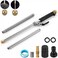 Raddile Hydro Jet High Pressure Power Washerhigh pressure cleaning tool Extra Long Extendable WandFlexible Water Hose Universal NozzleGutter Patio Car Pet Window Cleaning tool black