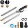 Raddile Hydro Jet High Pressure Power Washerhigh pressure cleaning tool Extra Long Extendable WandFlexible Water Hose Universal NozzleGutter Patio Car Pet Window Cleaning tool black