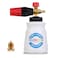 DUSICHIN Foam Cannon Snow Foam Car Washer 4000 PSI Pressure Wide Neck Adjustable Nozzle 1L Container Additional 104mm Orifice Nozzle Soap Cannon for Sprayer Gun DUS2401