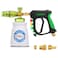 DUSICHIN Pressure Washer Gun with Foam Cannon4000 PSI Car Wash Kit Snow Foam Lance Sprayer with 14 Quick Connector and 5 Nozzle Tips1L Bottle DUS2702