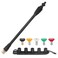 FIXFANS Pressure Washer Wand Replacement 16 Inch Power Washer Wand with 14 Quick Connect 5 Spray Nozzles 1 Tips Holder Compatible with Some Ryobi Portland Husky Pressure Washers Black