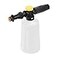 FUNTECK Foam Cannon Lance Compatible with Karcher K2K3K4K5K6K7 Pressure Washer Adjustable Soap Dispenser for Cleaning Vehicles Cars Motorcycles and Bikes 700 ml
