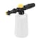 FUNTECK Foam Cannon Lance Compatible with Karcher K2K3K4K5K6K7 Pressure Washer Adjustable Soap Dispenser for Cleaning Vehicles Cars Motorcycles and Bikes 700 ml