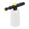 FUNTECK Foam Cannon Lance Compatible with Karcher K2K3K4K5K6K7 Pressure Washer Adjustable Soap Dispenser for Cleaning Vehicles Cars Motorcycles and Bikes 700 ml