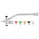 DUSICHIN Foam Cannon DualConnector Accessory Pressure Washer Double Tip Attachment for Soap Cannon 14 Quick Connect for Car Wash 5 Pressure Washer Sprayer Nozzles DUS2405