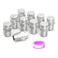 MEANLIN 30 Degree Surface Cleaner Tips 14 Inch NPT Male 25 Orifice 4000 PSI Threaded Spray Nozzles Replacement for Water Gun Water Broom and Surface Cleaner 10Pack