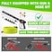 M MINGLE Pressure Washer Hose and Gun Kit 25 FT Power Washer Hose with 5 Nozzle Tips and M2214mm Fitting Replacement for Ryobi Simpson Craftsman