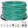 SITIMIMIL 50FT Sewer Jetter Kit for Pressure Washer14NPT Drain Cleaner Hose 5800PSI with Adapter Corner Rotating Button Nose Sewer Jetting Nozzles Kit Pearl Corsage Pin Spanner Waterproof Tape