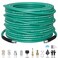 SITIMIMIL 50FT Sewer Jetter Kit for Pressure Washer14NPT Drain Cleaner Hose 5800PSI with Adapter Corner Rotating Button Nose Sewer Jetting Nozzles Kit Pearl Corsage Pin Spanner Waterproof Tape
