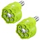 Tondiamo 2 Pack 6 in 1 Pressure Washer Nozzles with 14 Inch Quick Changeover and Adjustable Plug Connect 4000 Psi
