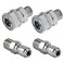 Raincovo Pressure Washer Quick Connect 38 Inch Pressure Washer Fittings Adapter Set Male Thread 4 Pieces