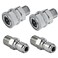 Raincovo Pressure Washer Quick Connect 38 Inch Pressure Washer Fittings Adapter Set Male Thread 4 Pieces