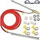 AngelaAlex Pressure Washer Sandblasting Kit 5000 PSI Wet Sandblaster Attachment Power Washer Sandblasting with Replacement Ceramics Nozzle 14 Inch Quick Disconnect Sandblasting Kit