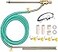 Selkie Pressure Washer Sandblasting Kits Wet Abrasive Sandblaster Attachment with Replacement Nozzle TipsProtect Glasses 14 Inch Quick Disconnect 5000 PSI