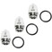 HPP High PSI Products High PSI Products 30821 Valve Kit fits Cat Pumps 310 340 350 and 5CP models Made in Italy