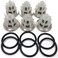 General PumpInterpump GP Genuine OEM part K169 KIT 169 Valve replacement kit for the TSF 66 Series General Pump Models
