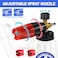EARLEAS Foam Cannon for Pressure Washer 1 Liter Bottle 14 Inch Quick Connector Professional Snow Foam Lance for Car Glass Wall and Exterior Surface Cleaning