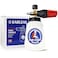 EARLEAS Foam Cannon for Pressure Washer 1 Liter Bottle 14 Inch Quick Connector Professional Snow Foam Lance for Car Glass Wall and Exterior Surface Cleaning
