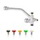 BESHED Dual Connector Pressure Washer Wand for Foam Cannon DualConnector Lance with 5 Pressure Washer Nozzle Tips 4000 PSI